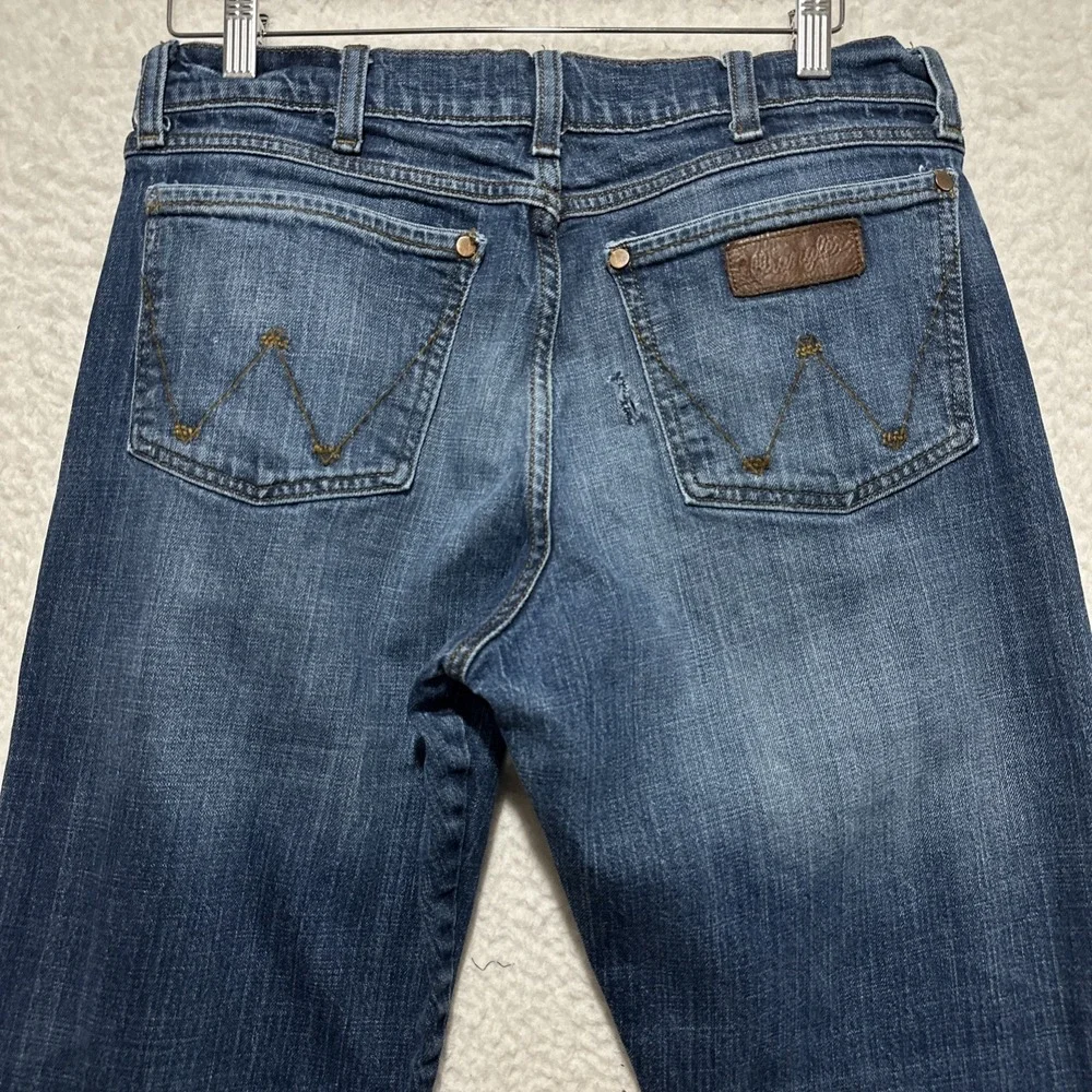 Wrangler Retro Jeans‎ 32 Regular Relaxed Boot Cut Denim 5 Pockets Belt Loops